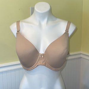 Arabella Women’s Full Coverage T-Shirt Bra-Toasted Almond NWT 42D
